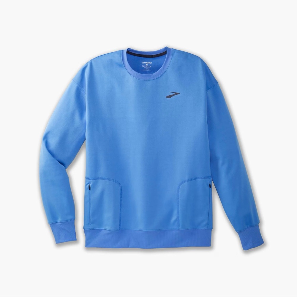 Brooks Run Within Blue Sweatshirt Size - Large - EUC